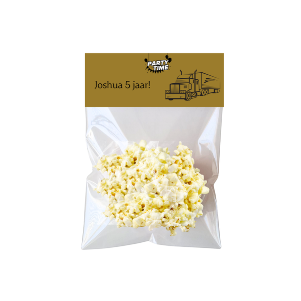 Digitale download - Traktatie label | Vrachtwagen