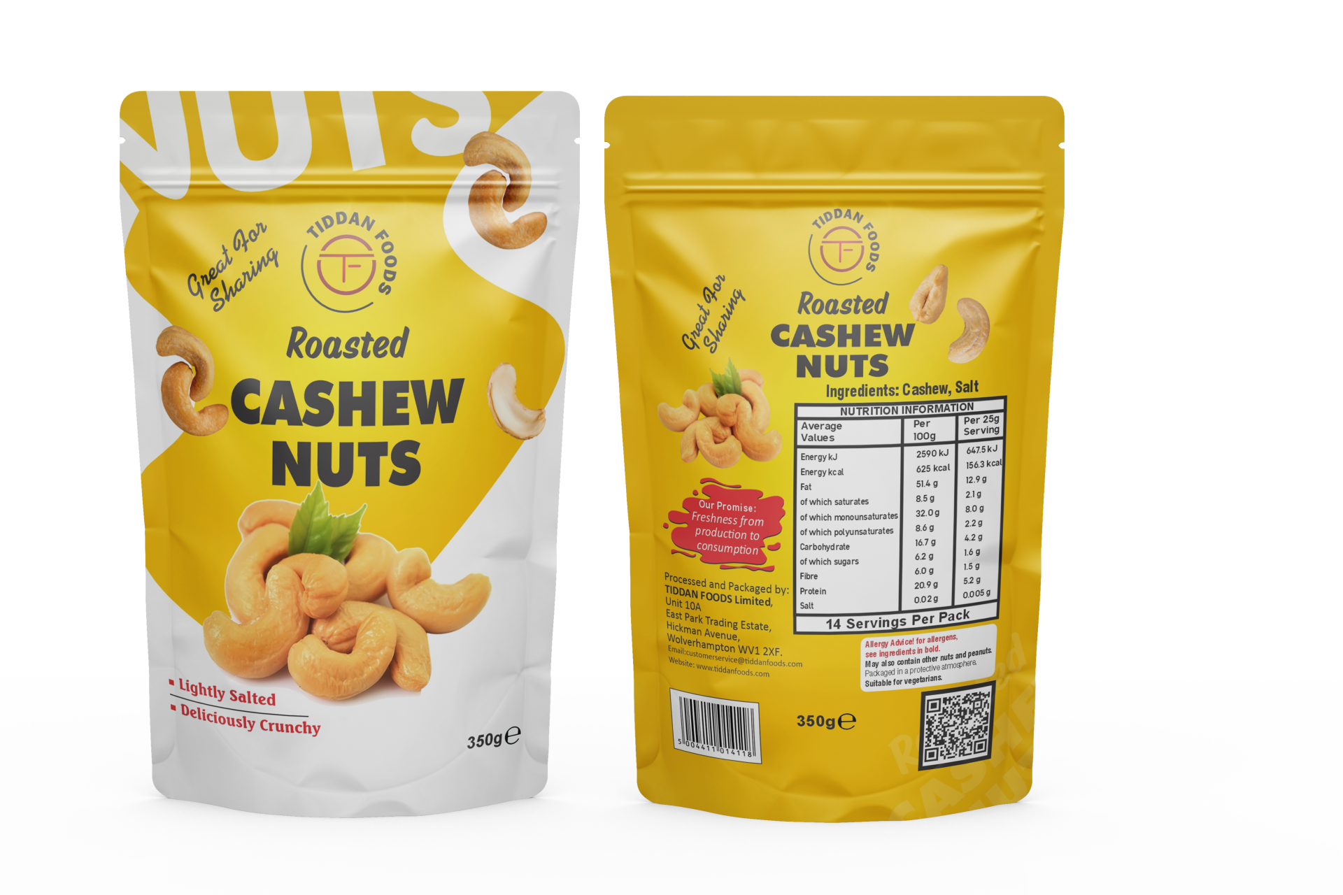 Cashew nuts 350g
