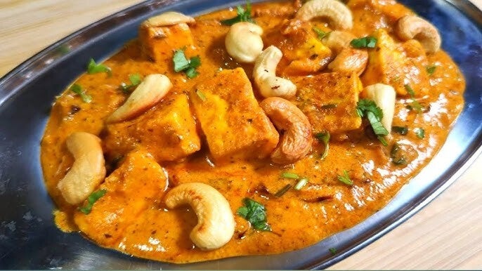 Paneer Cashew Curry