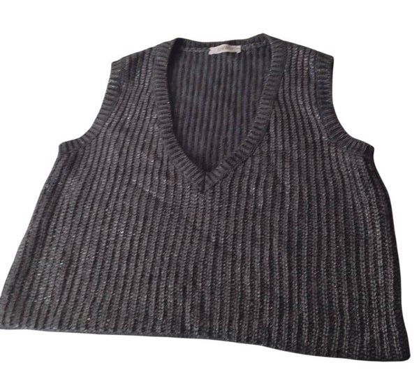 Pull femme sans manches