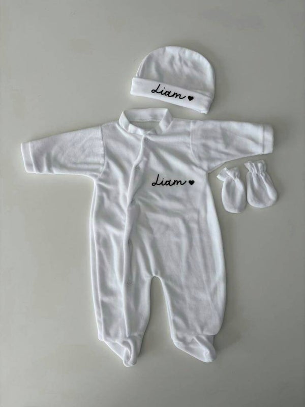 Ensemble naissance 3 Pièces personnalisé
