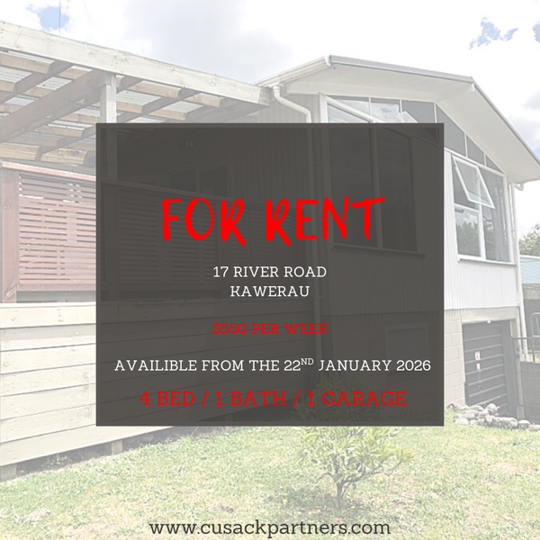 Spacious 4-Bedroom Home in Kawerau – RENTED