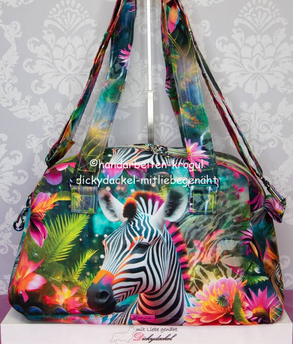 Retro Bag Zebra/Löwe