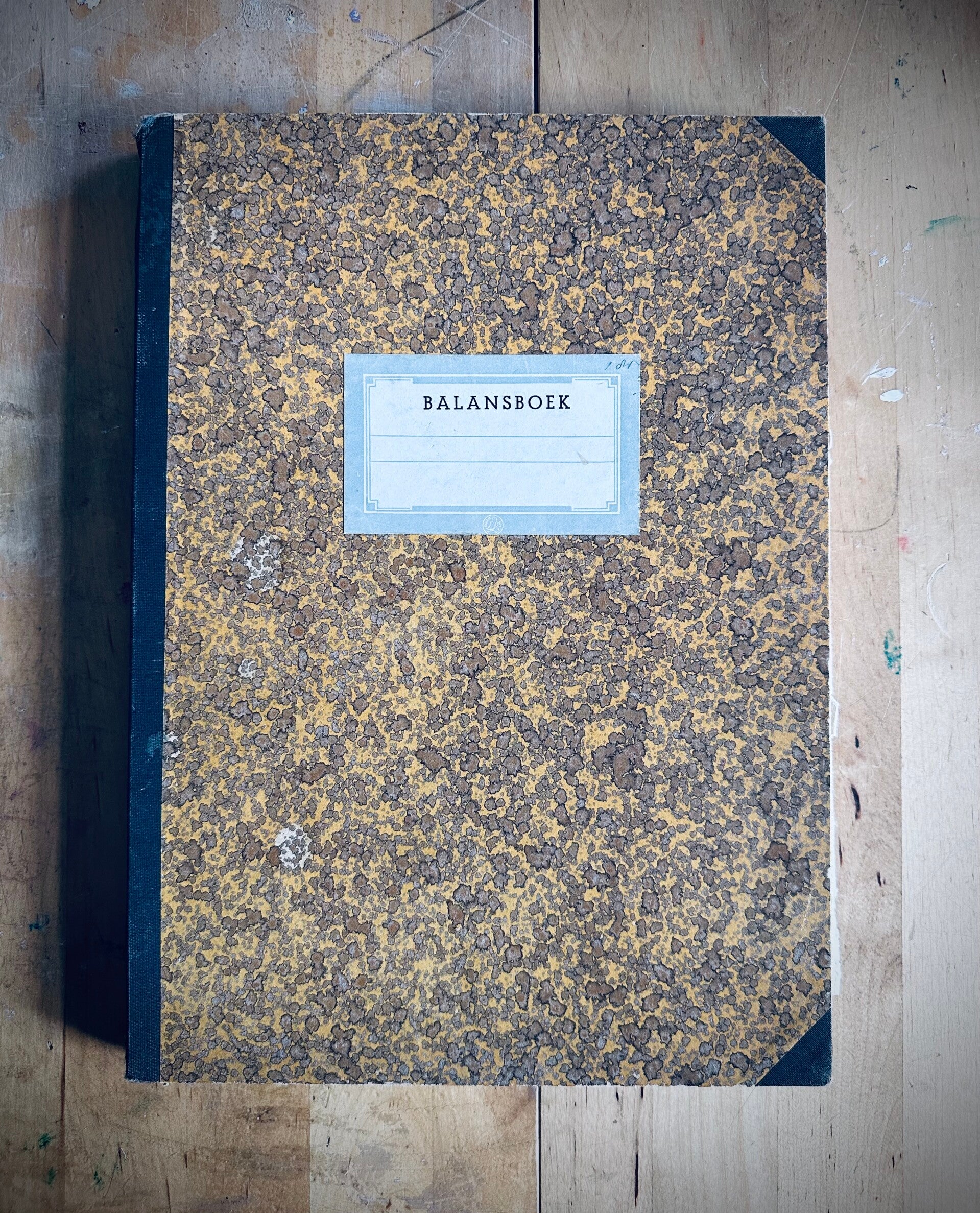 Journal Vintage balansboek
