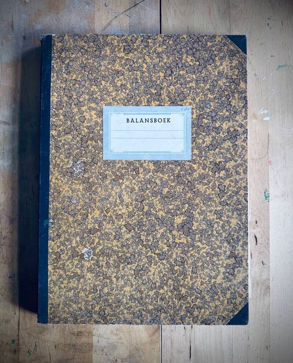 Journal Vintage balansboek