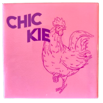 ‘Chickie’ Tegeltje - Homebound