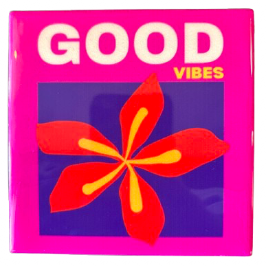‘Good Vibes’ Tegeltje - Daan Kromhout