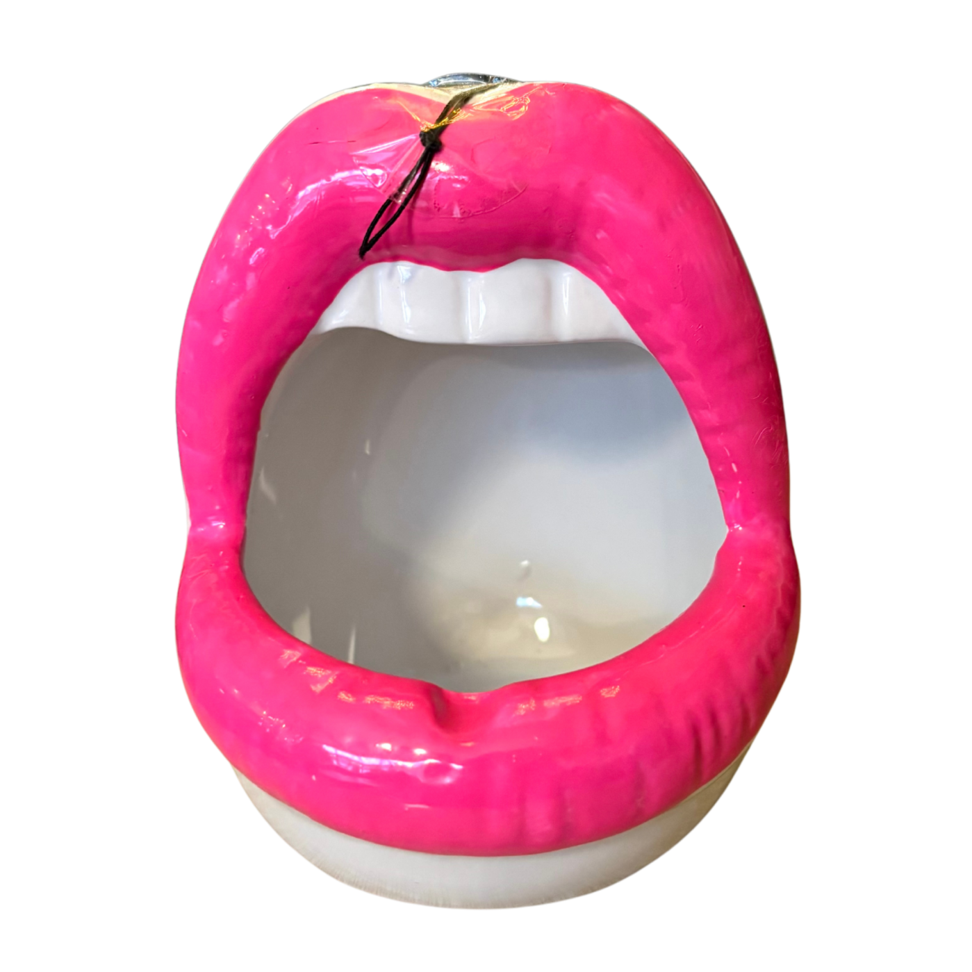 Lips Neon Pink Vaas/Asbak - Housevitamin