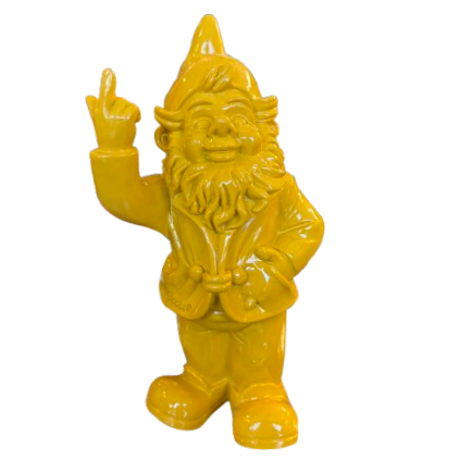 Kabouter Vinger Beeld Roze M - Stoobz