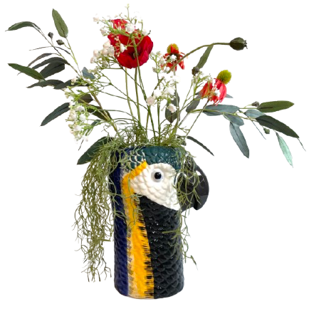 Papegaaien Vaas - Kersten