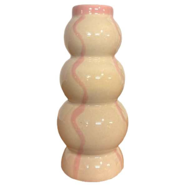 Kandelaar Roze Strepen - Homebound