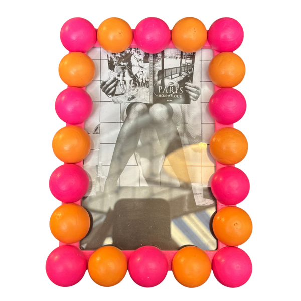 Fotolijst Bollen Oranje/Roze - Housevitamin