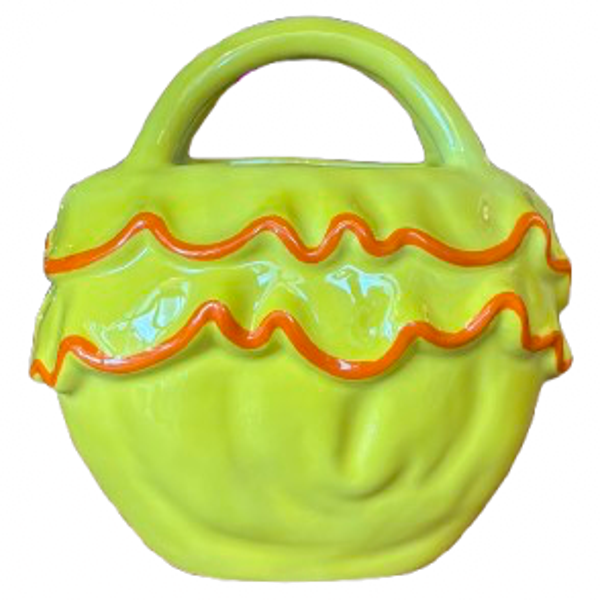 Handtas Vaas Geel - Daan Kromhout