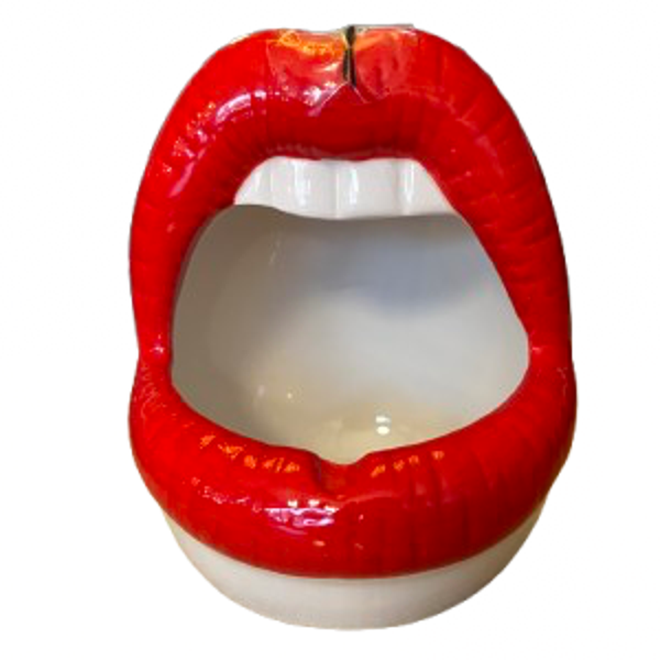 Lips Rood Vaas/Asbak - Housevitamin