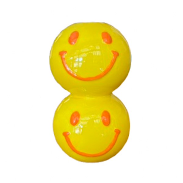Smiley Kandelaar Dubbel Geel/Oranje - Daan Kromhout