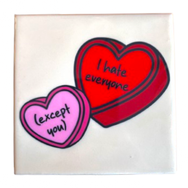 ‘I Hate Everyone’ Tegeltje - Homebound