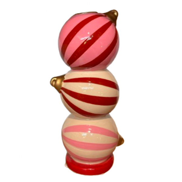 Kerstballen Kandelaar - Bsik