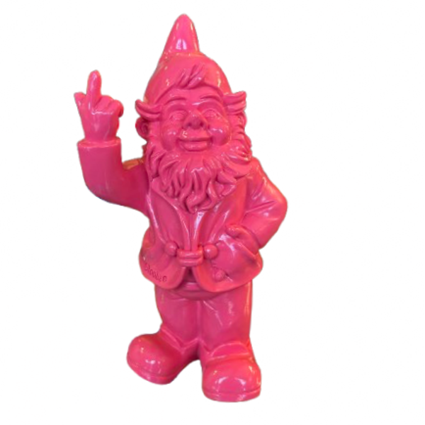 Kabouter Vinger Beeld Roze M - Stoobz