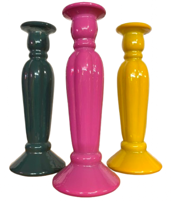 Kandelaar Pilaar Glas