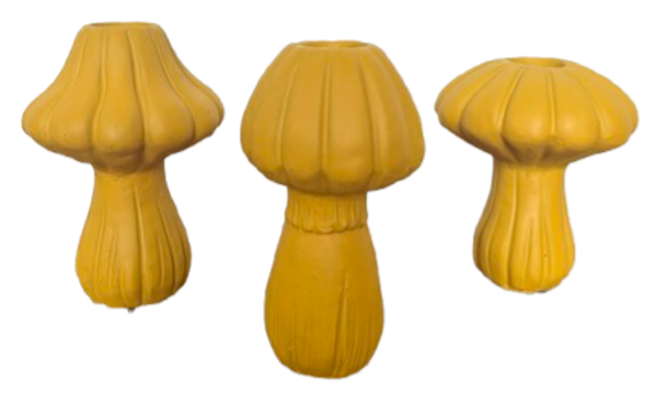 Paddenstoel Kandelaar Geel - Daan Kromhout