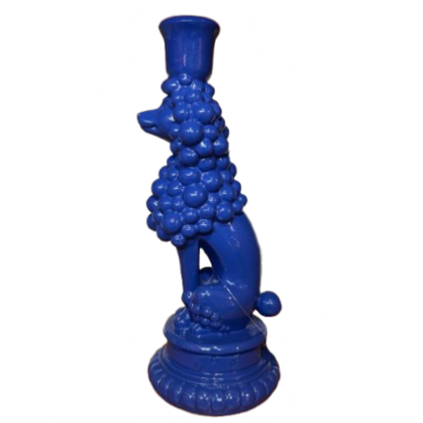 Poedel Blauw Kandelaar - Mica