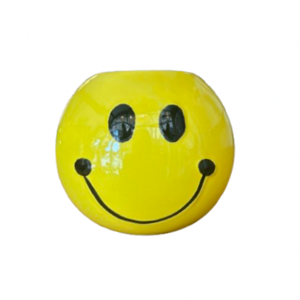 Smiley Pot Geel/Zwart XS - Daan Kromhout