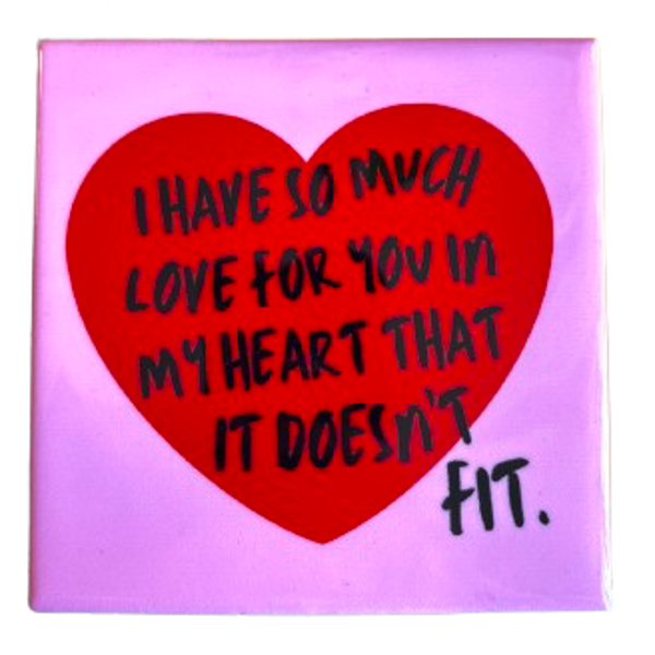 ‘Doesn’t Fit’ Tegeltje - Daan Kromhout