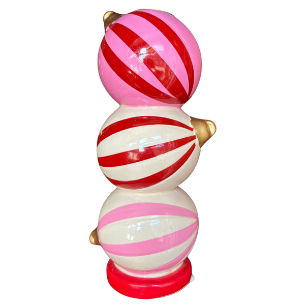 Kerstballen Kandelaar - Bsik