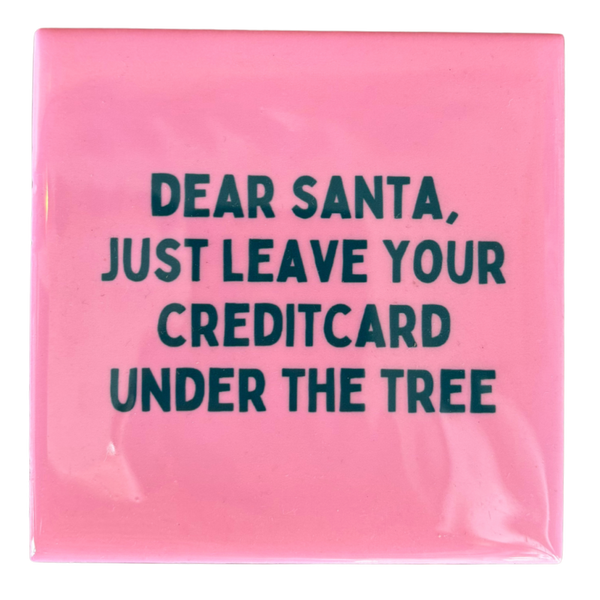 ‘Dear Santa’ Tegeltje - Daan Kromhout