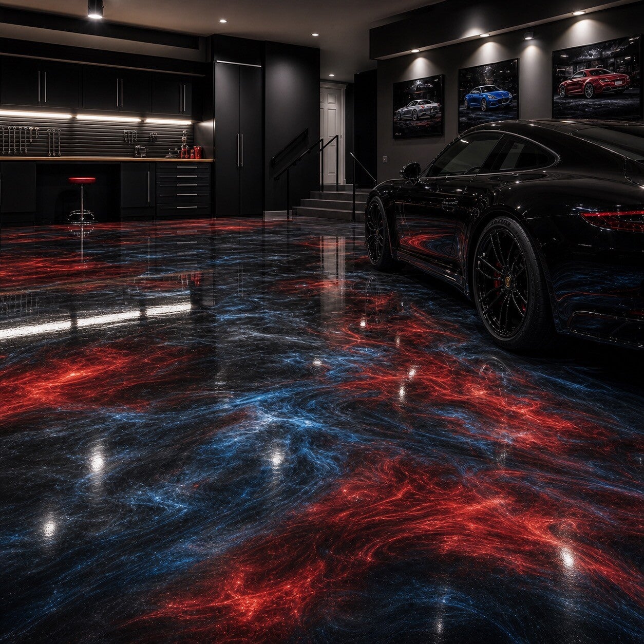 Metalic floors