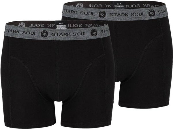 Stark Soul® 2 stuks Heren Boxershort lang 95% katoen 5 % elasthan per stuk verpakt