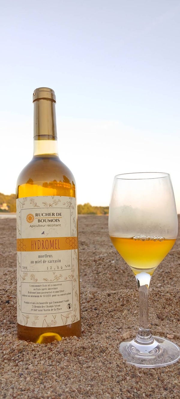 Hydromel moelleux au miel de sarrasin 75 cl