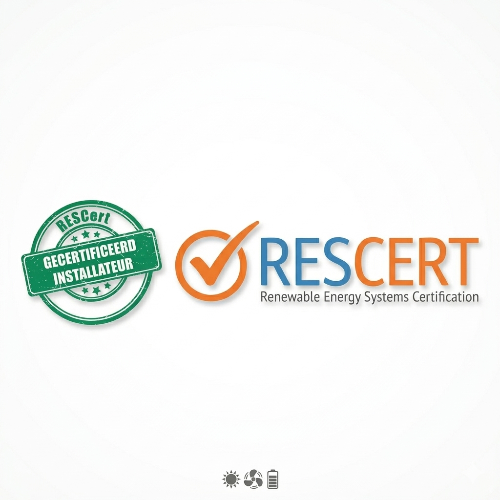 Certificaat voor erkende installateur van DNRTECHNICS 