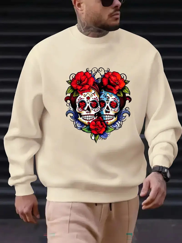 Sweater Skull Rose