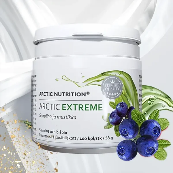 ARCTIC EXTREME – Ravintoaineita ja jaksamista tukeva ravintolisä (100 kapselia)