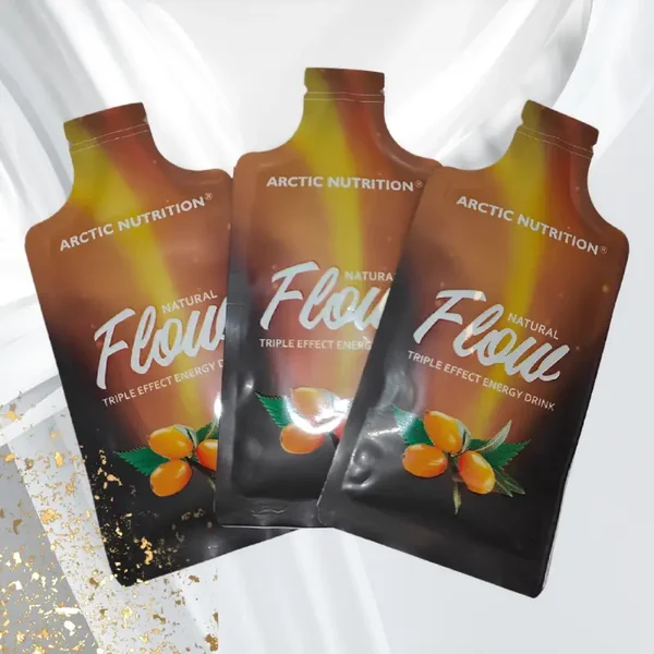 TESTIPAKKAUS: FLOW-ENERGIAJUOMA, 3 x 20 g annospussia