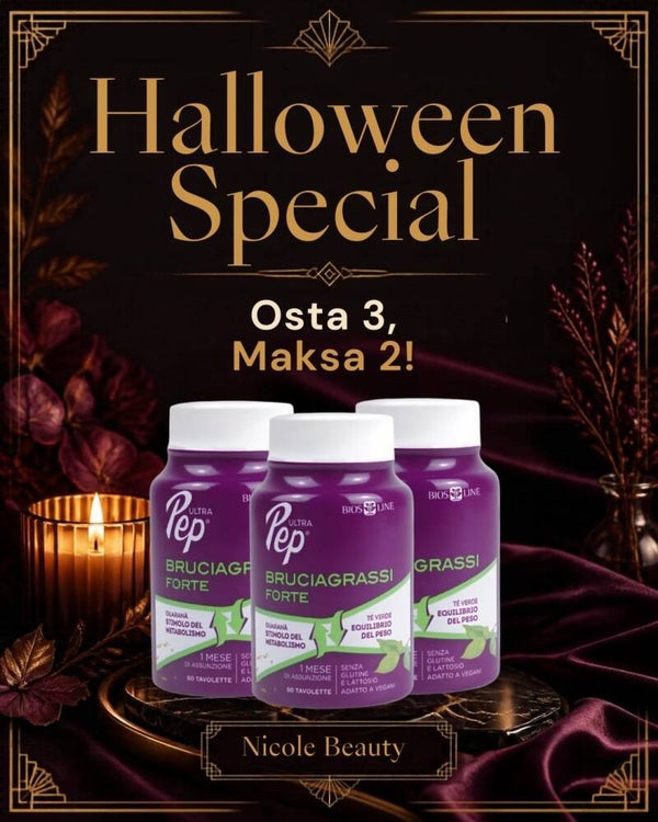 HALLOWEEN SPECIAL – ULTRA PEP BRUCIAGRASSI FORTE 3 KPL – OSTA 3, MAKSA 2!