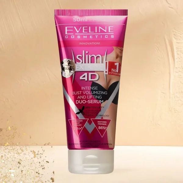 EVELINE COSMETICS SLIM EXTREME 4D INTENSIVE DUO-SERUM – Rintaseerumi (200 ml)