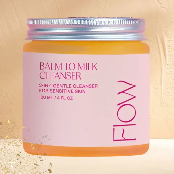 FLOW COSMETICS BALM TO MILK CLEANSER – Kasvojen puhdistusvoide (120 ml)