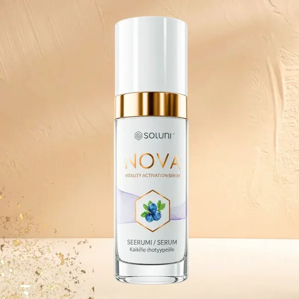 SOLUNI NOVA 2 – Elinvoimaa ja uudistumista tukeva seerumi (30 ml)
