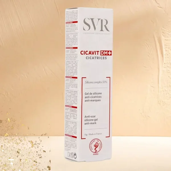 SVR CICAVIT DM+ CICATRICES  – Silikonigeeli arpien hoitoon (15 g)
