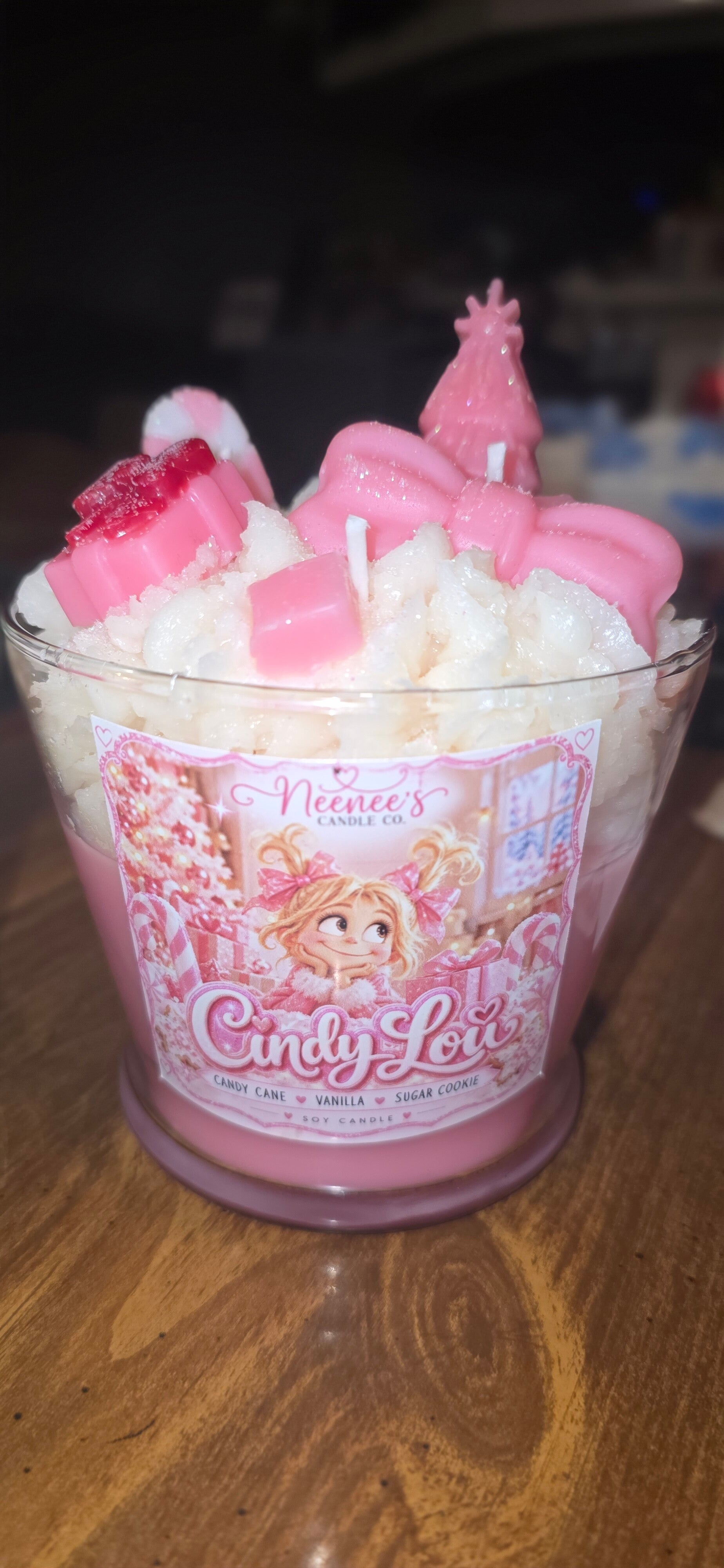 Cindy Lou Who Candle