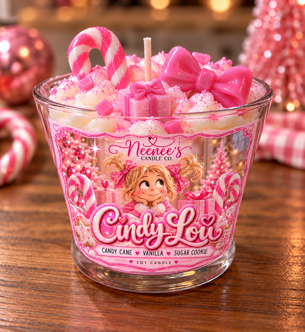 Cindy Lou Who Candle