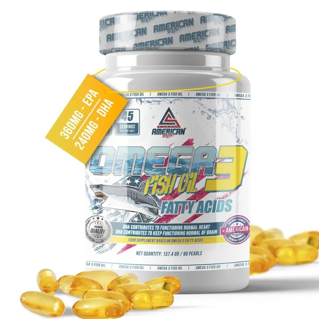 American Supplement | Omega 3 | 90 capsules
