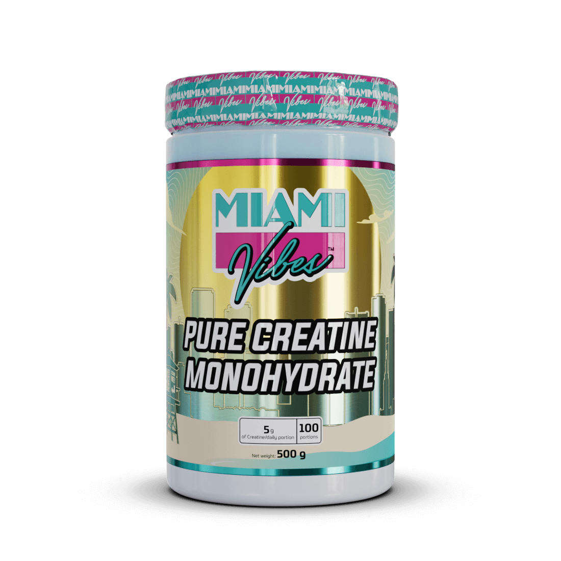 MIAMI VIBES – PURE CREATINE MONOHYDRATE (halal)