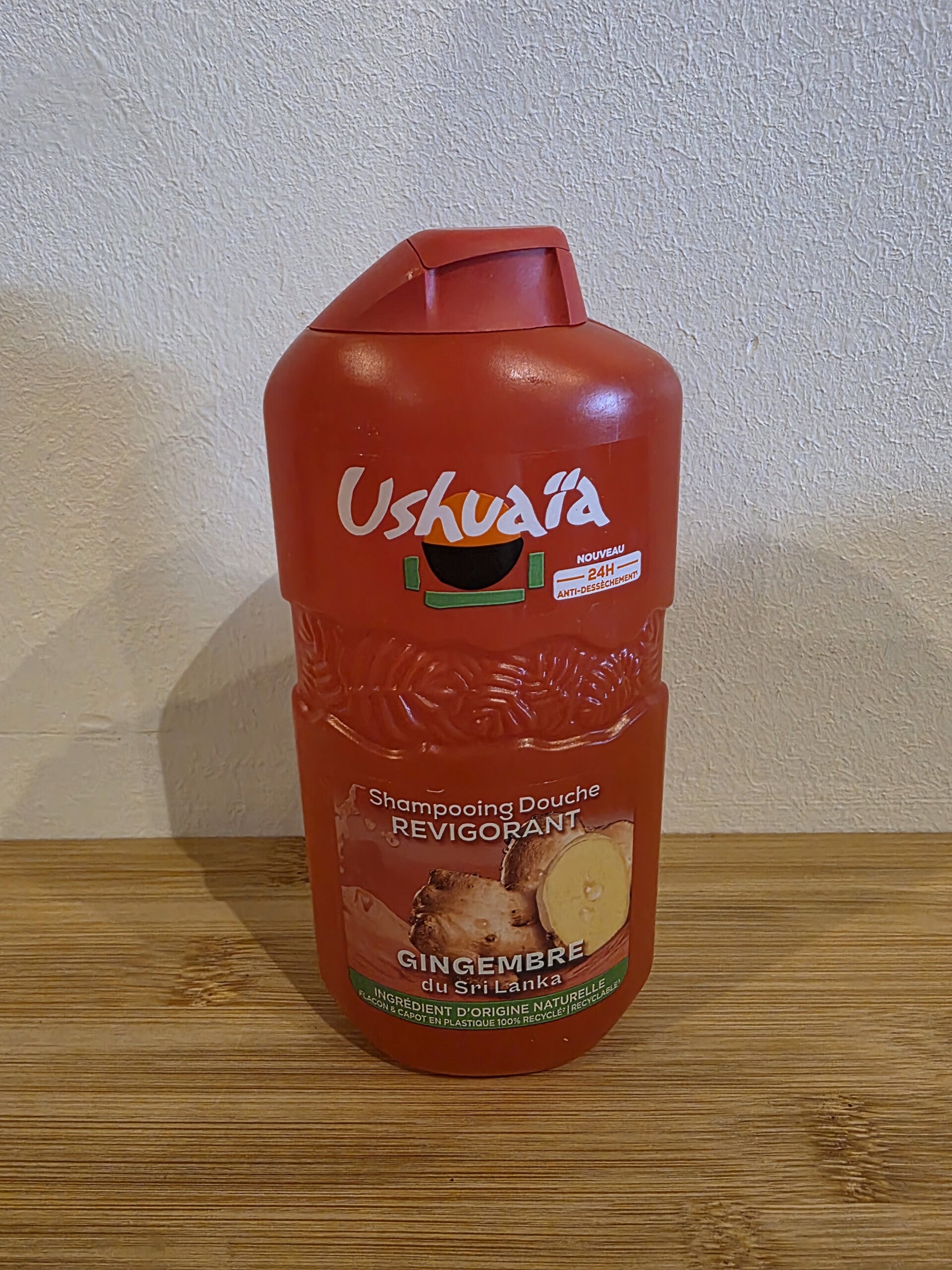 Ushuaia shampooing douche revigorant " gingembre"