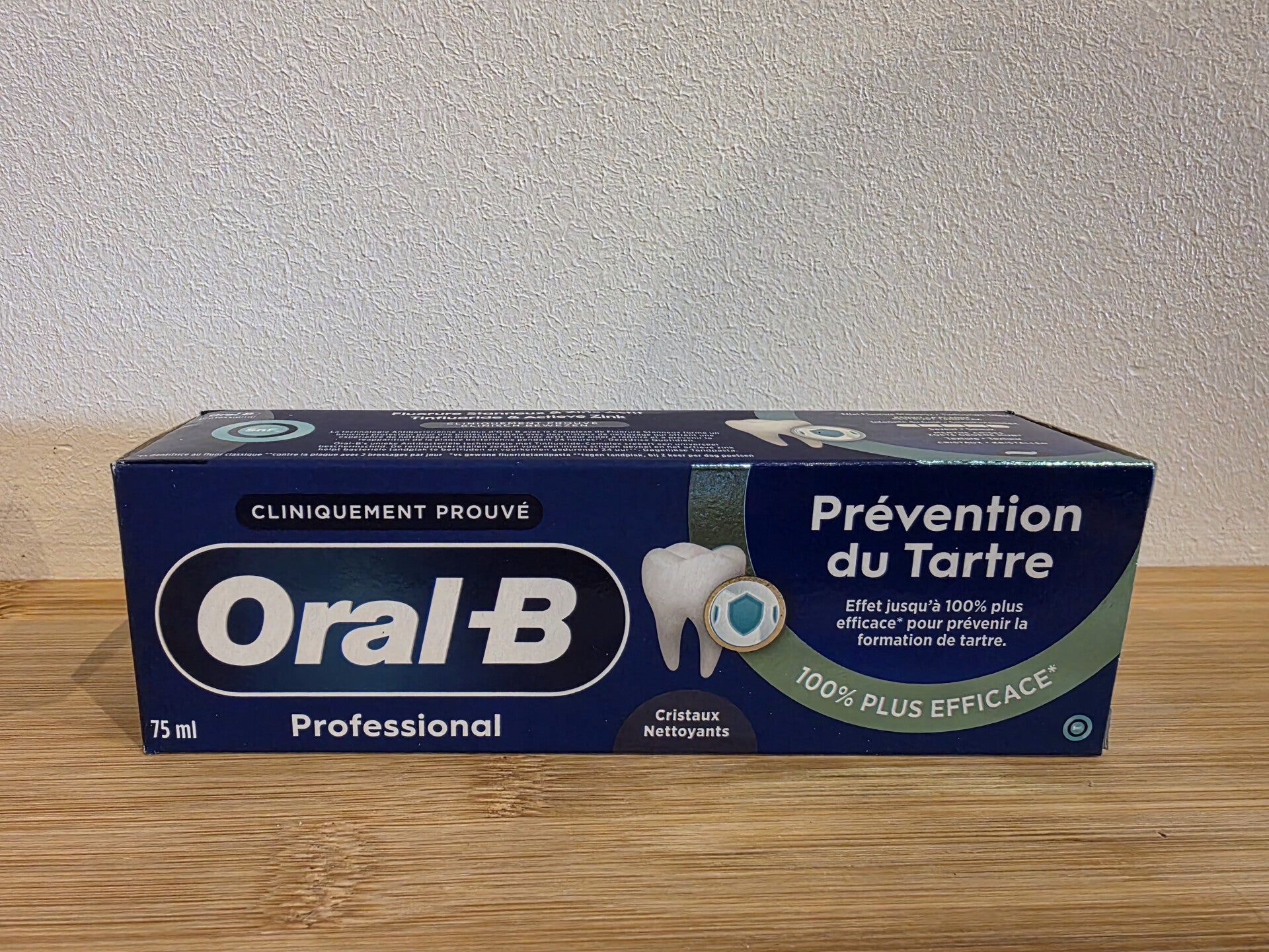 Oral b prévention du tartre