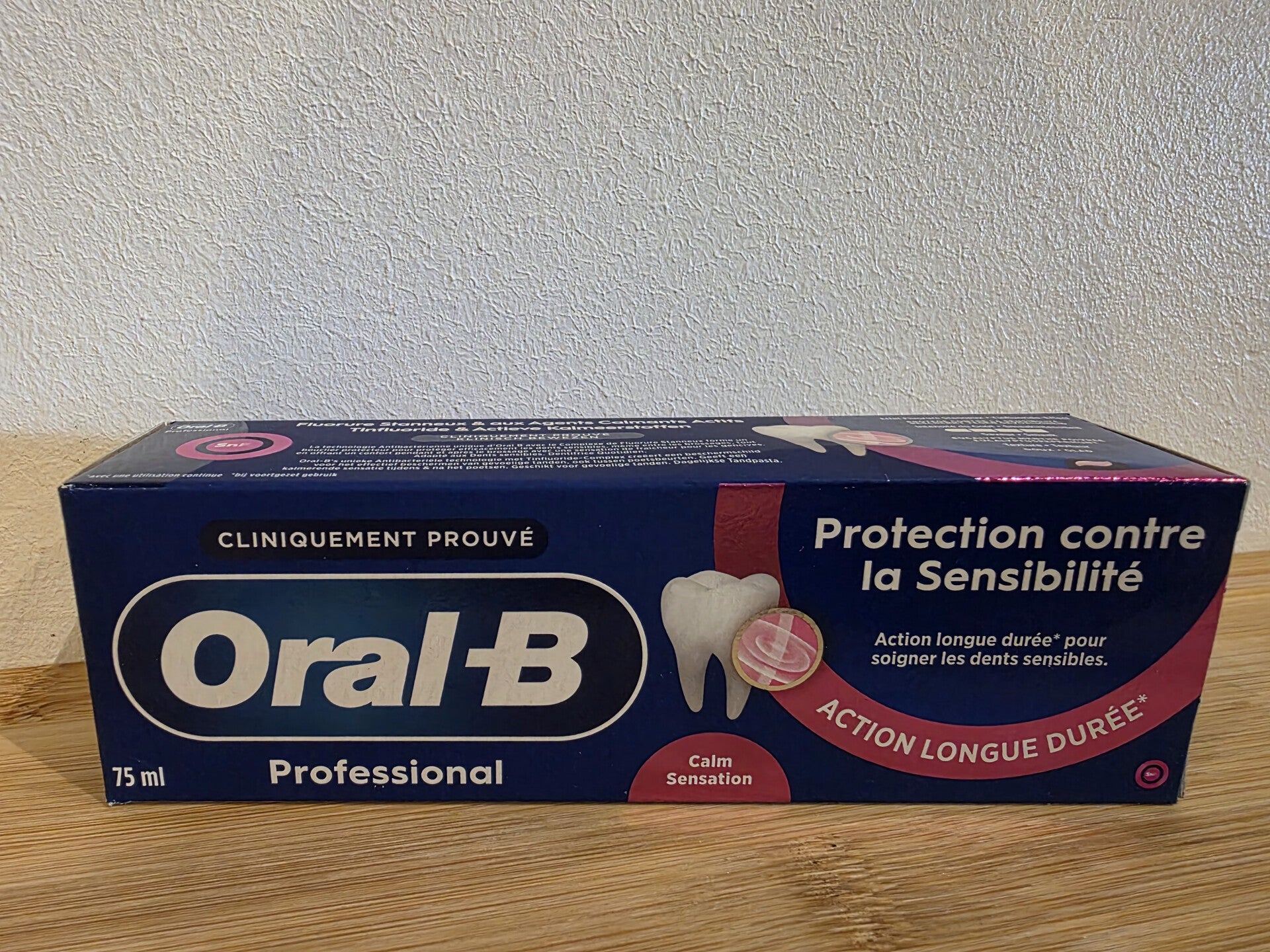Oral b protection contre la sensibilité