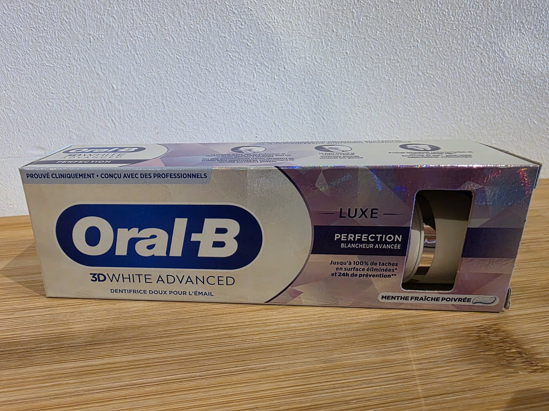 Oral b luxe perfection blancheur
