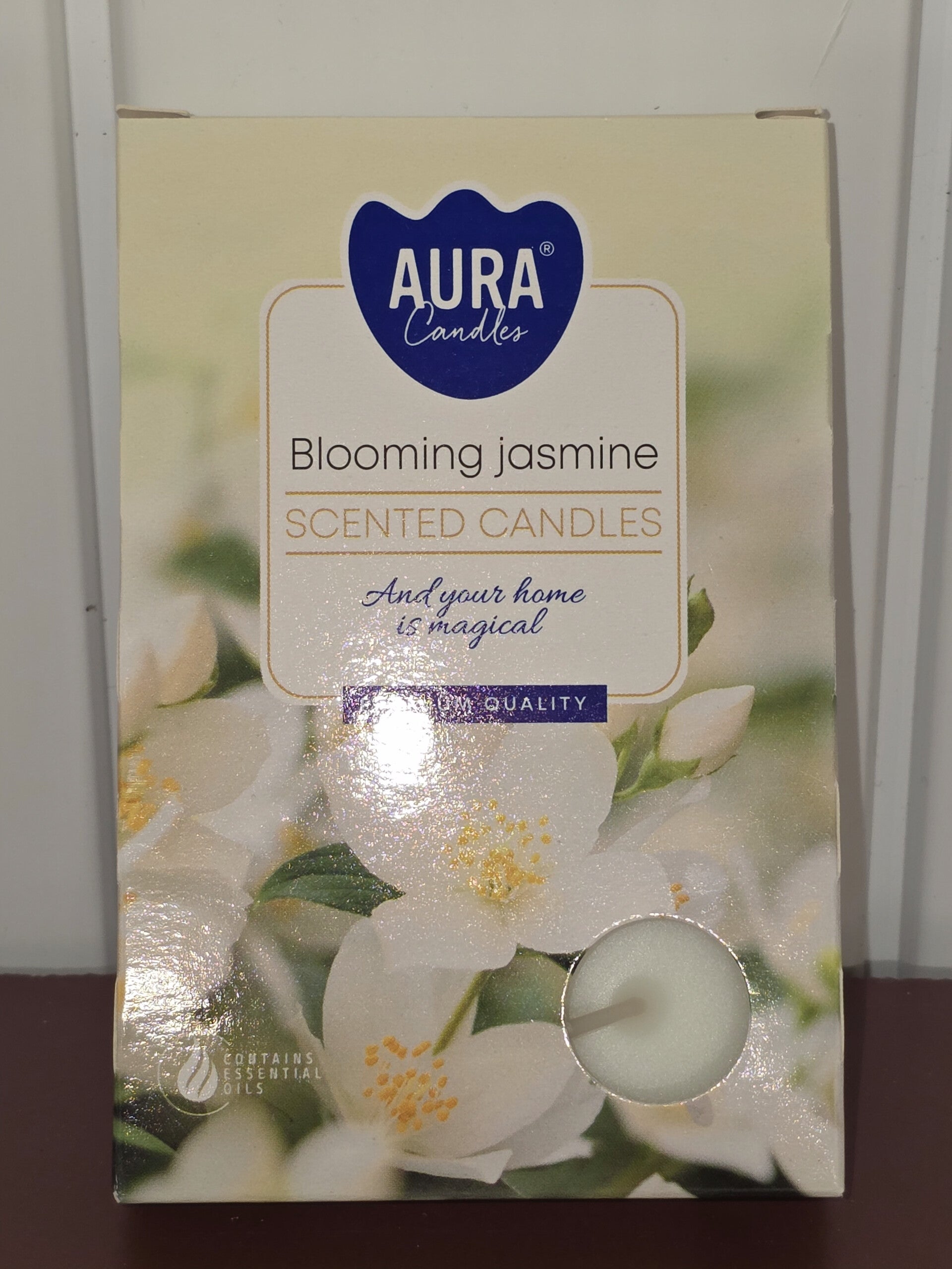 Bougie parfumée fleur de jasmin